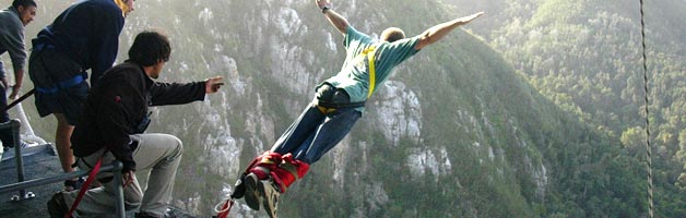 Bungee Jumping at Bloukrans