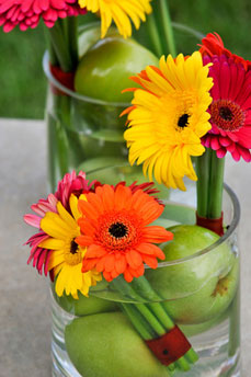 Gerbera Daisy Arrangements for Weddings