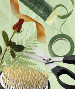 Florist Tools - Scissors & Twine