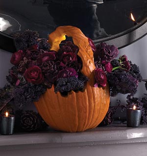 Halloween Party Ideas - Pumpkin Basket