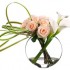 Rose & Calla Lily Silk Flowers