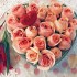 Sweetheart Rose Pave Flower Arrangement